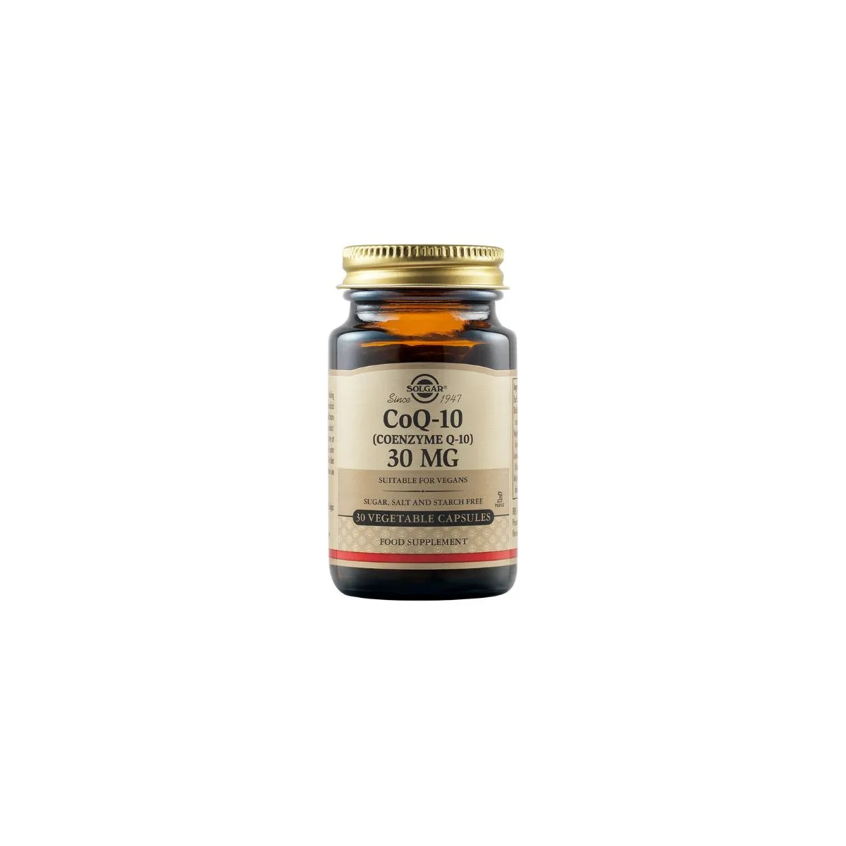 Solgar Coenzyme Q-10 30mg, 30 Capsules