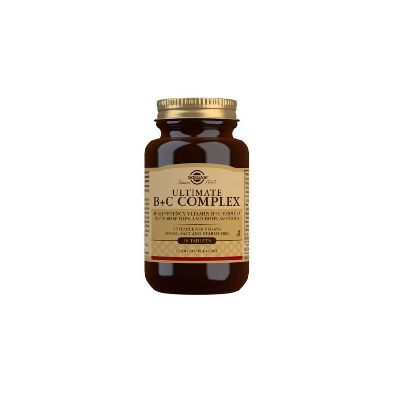 La vita pharmacy georgia constantinou limassol Cyprus product Solgar Ultimate B+C Complex 30 Tablets