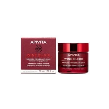 La vita pharmacy georgia constantinou limassol Cyprus product Apivita Wine Elixir Wrinkle & Firmness Lift Cream Rich Texture 50ml