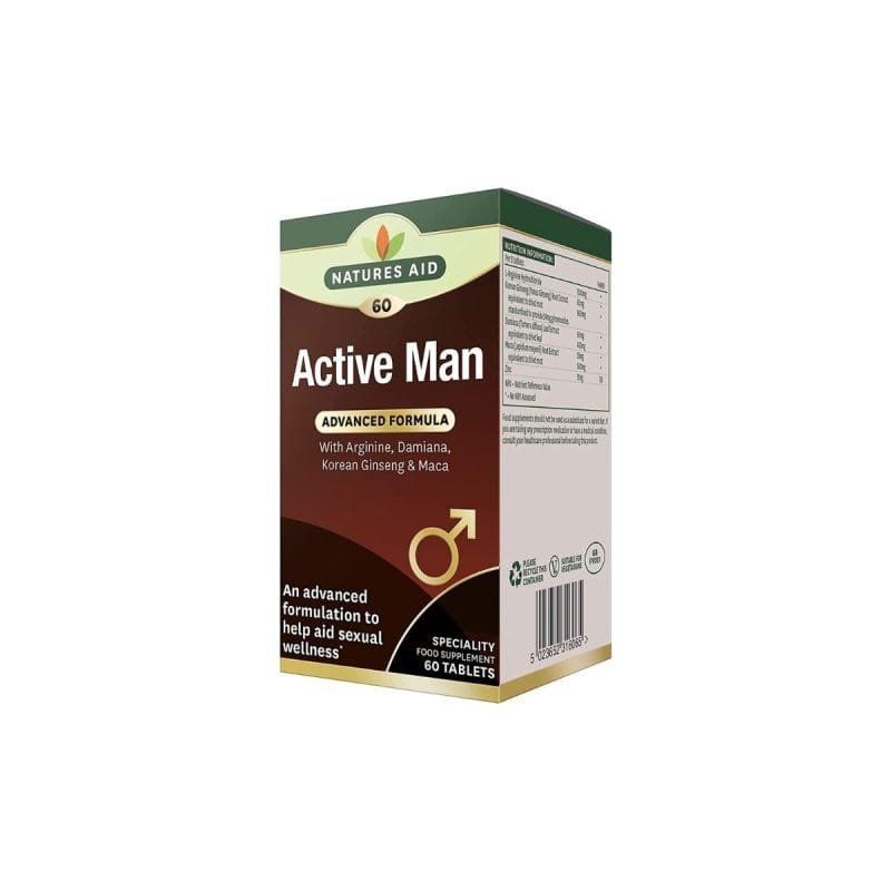 La vita pharmacy georgia constantinou limassol Cyprus product Natures Aid Active Man 60 Tablets