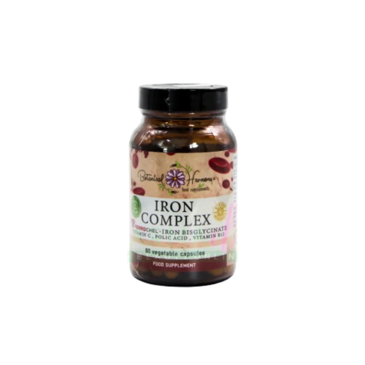 La vita pharmacy georgia constantinou limassol Cyprus product Botanical Harmony Iron Complex 60 Capsules