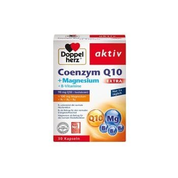 La vita pharmacy georgia constantinou limassol Cyprus product Doppel Herz Aktiv Coenzym Q10 + Magnesium Extra 30 Capsules