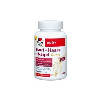 La vita pharmacy georgia constantinou limassol Cyprus product Doppel Herz Aktiv Skin-Hair-Nails 60 Gums