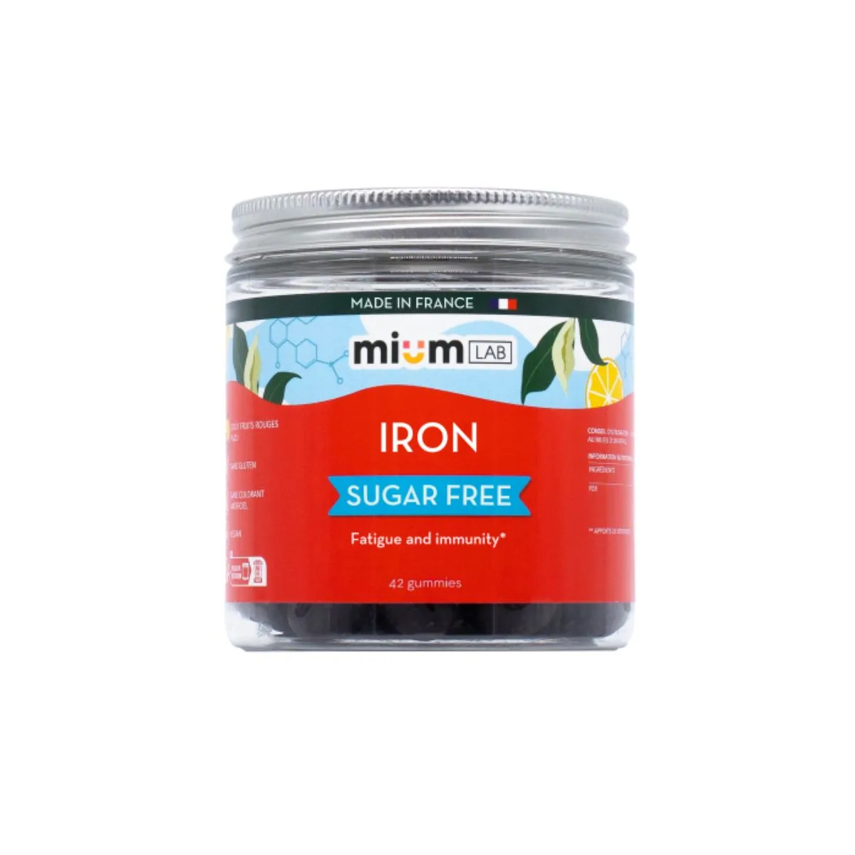 La vita pharmacy georgia constantinou limassol Cyprus product mium lab iron sugar free, 42 gummies