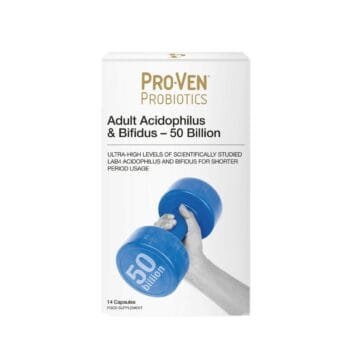 Proven Probiotics Adult Acidophilus & Bifidus–50 Billion, 14 Capsules