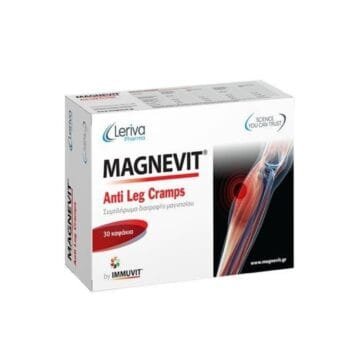 Leriva Magnevit Anti Leg Cramps, 30 Capsules