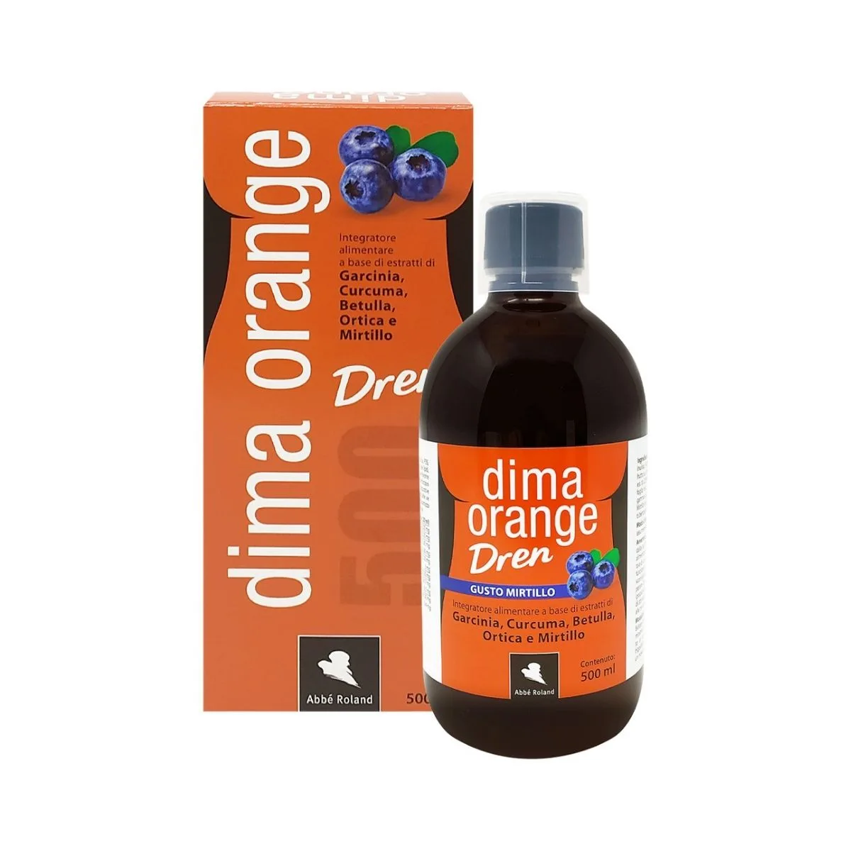Abbé Roland Dima Orange Dren Blueberry, 500ml