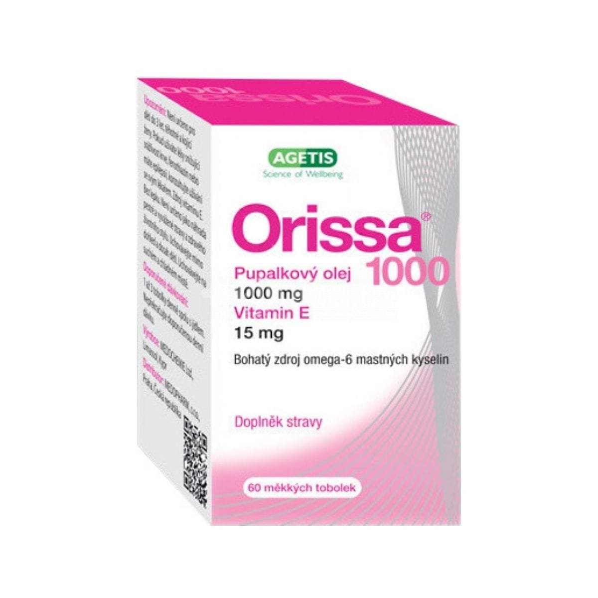 Agetis Orissa 1000, 60 Softgels