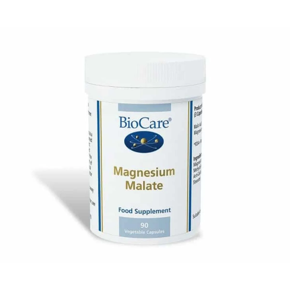 BioCare Magnesium Malate, 90 Vegetable Capsules