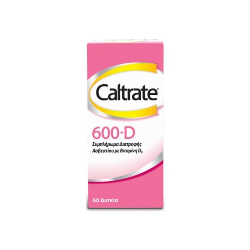 Caltrate 600 + D, 60 Tablets