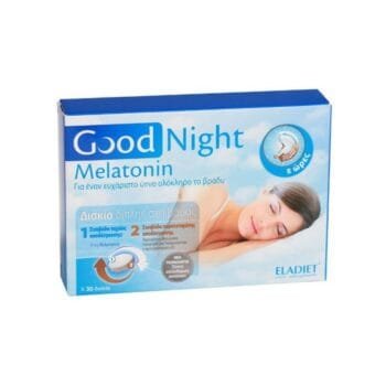 Eladiet Good Night Melatonin, 30 Tablets