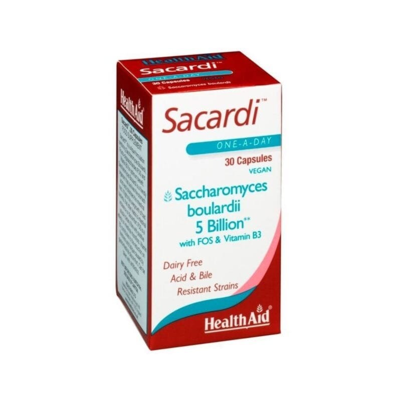 Health Aid Sacardi, 30 Vegan Capsules