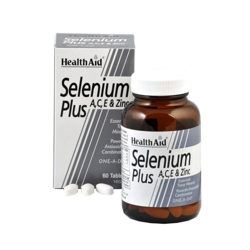 Health Aid Selenium Plus Α,C,E & Zinc, 60 Tablets