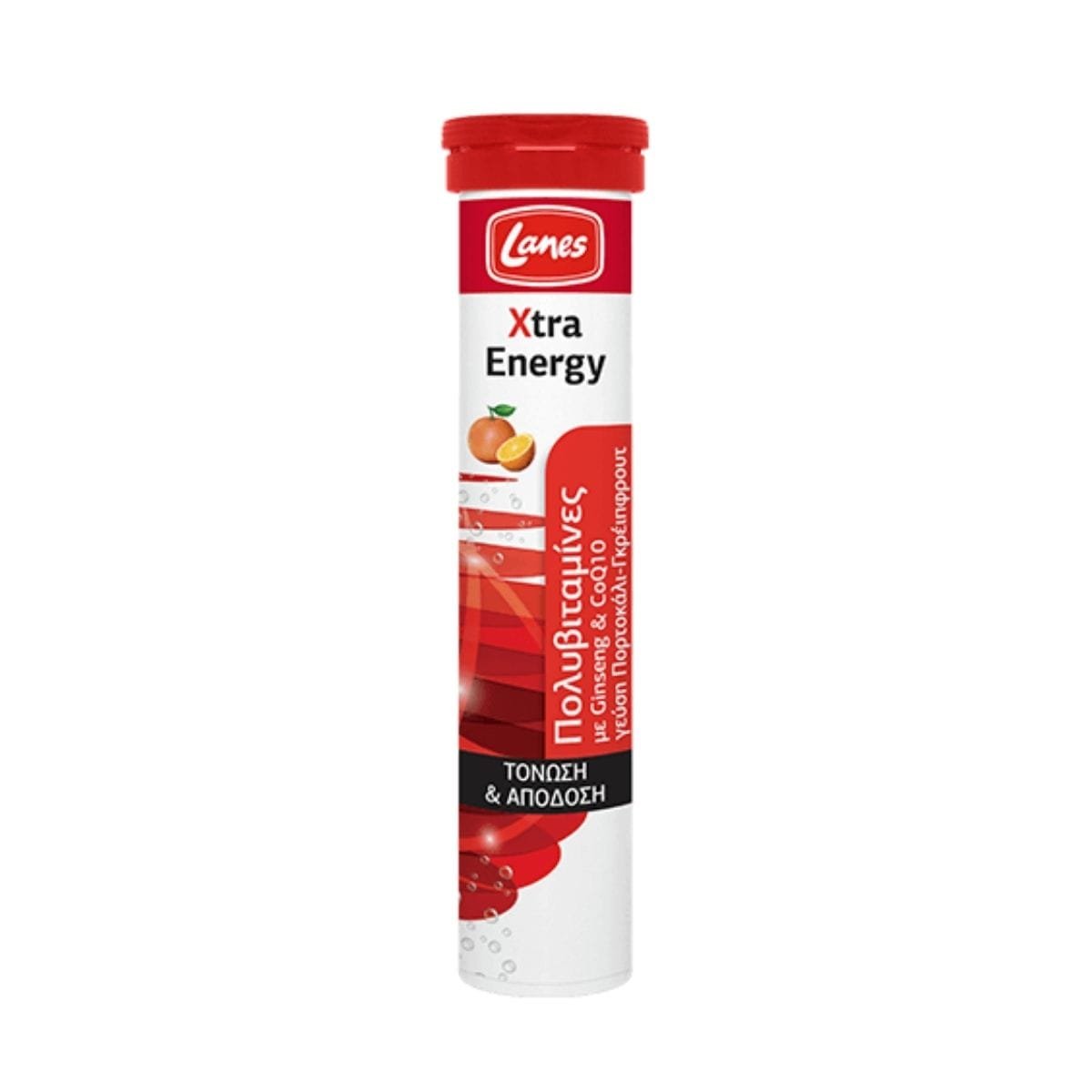 Lanes Xtra Energy, 20 Effervescent Tablets