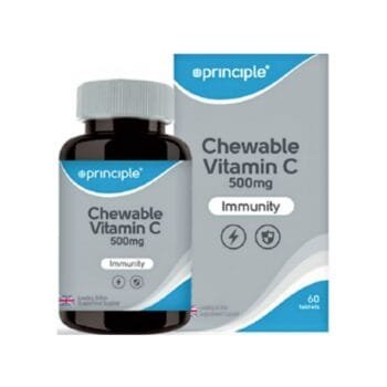 Principle Chewable Vitamin C, 60 Chewable Tablets