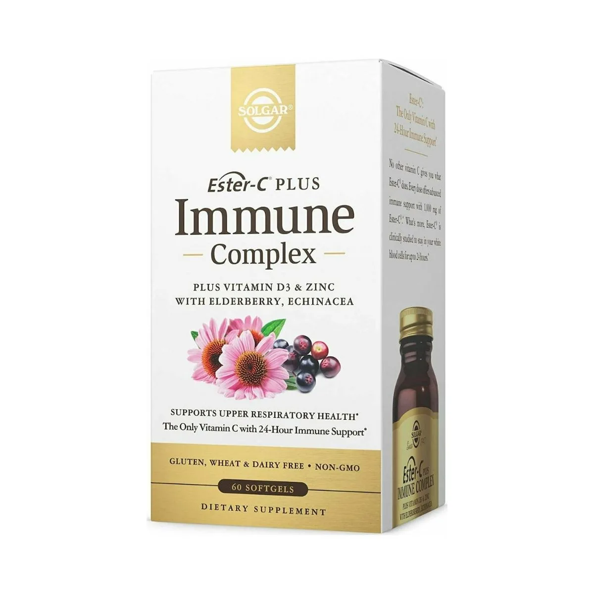 Solgar Ester-C Plus Immune Complex, 60 Softgel Capsules