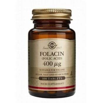 Solgar Folacin (Folic Acid) 400μg, 100 Tablets