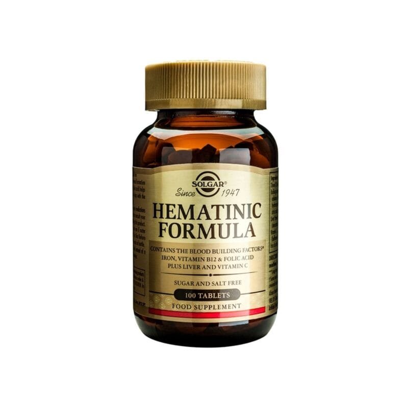 Solgar Hematinic Formula, 100 Tablets
