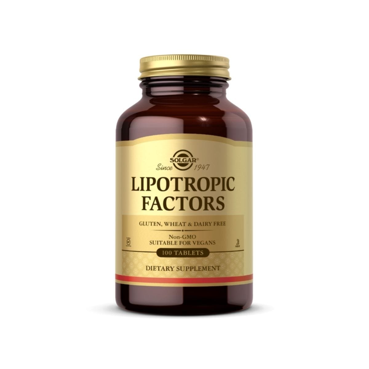 Solgar Lipotropic Factors, 100 Tablets