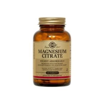 Solgar Magnesium Citrate, 60 Tablets
