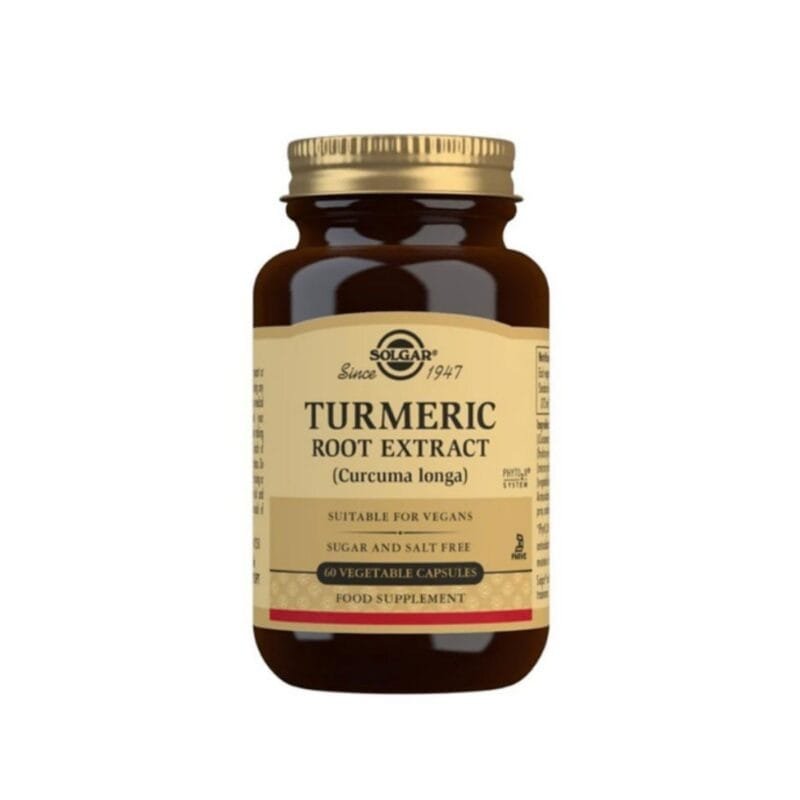 Solgar Turmeric Root Extract ,60 Vegetable Capsules