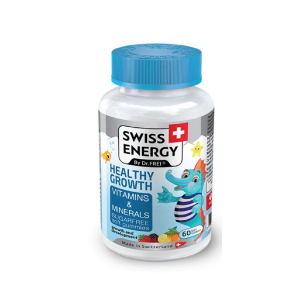 Swiss Energy Healthy Growth, Vitamins & Minerals, 60 Gummies