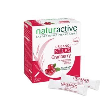 Naturactive Urisanol Cranberry Stevia, 28 Sticks
