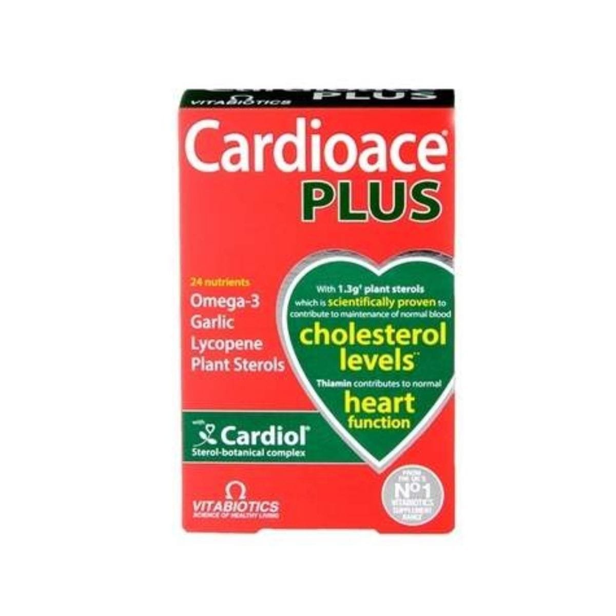 Vitabiotics Cardioace Plus, 60 Capsules