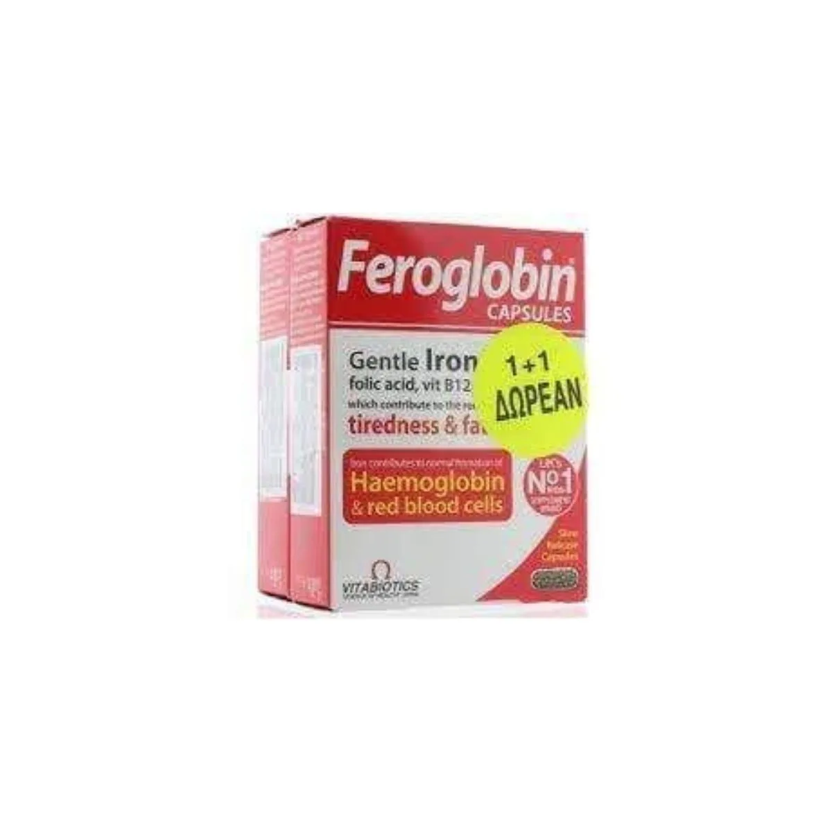 Vitabiotics Feroglobin,30 Capsules - Image 2